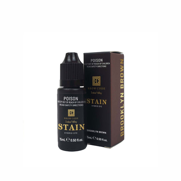 Brow Code Stain Hybrid Brow Dye Brooklyn Brown