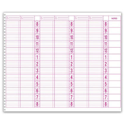 Salon Appointment Book 6 Col